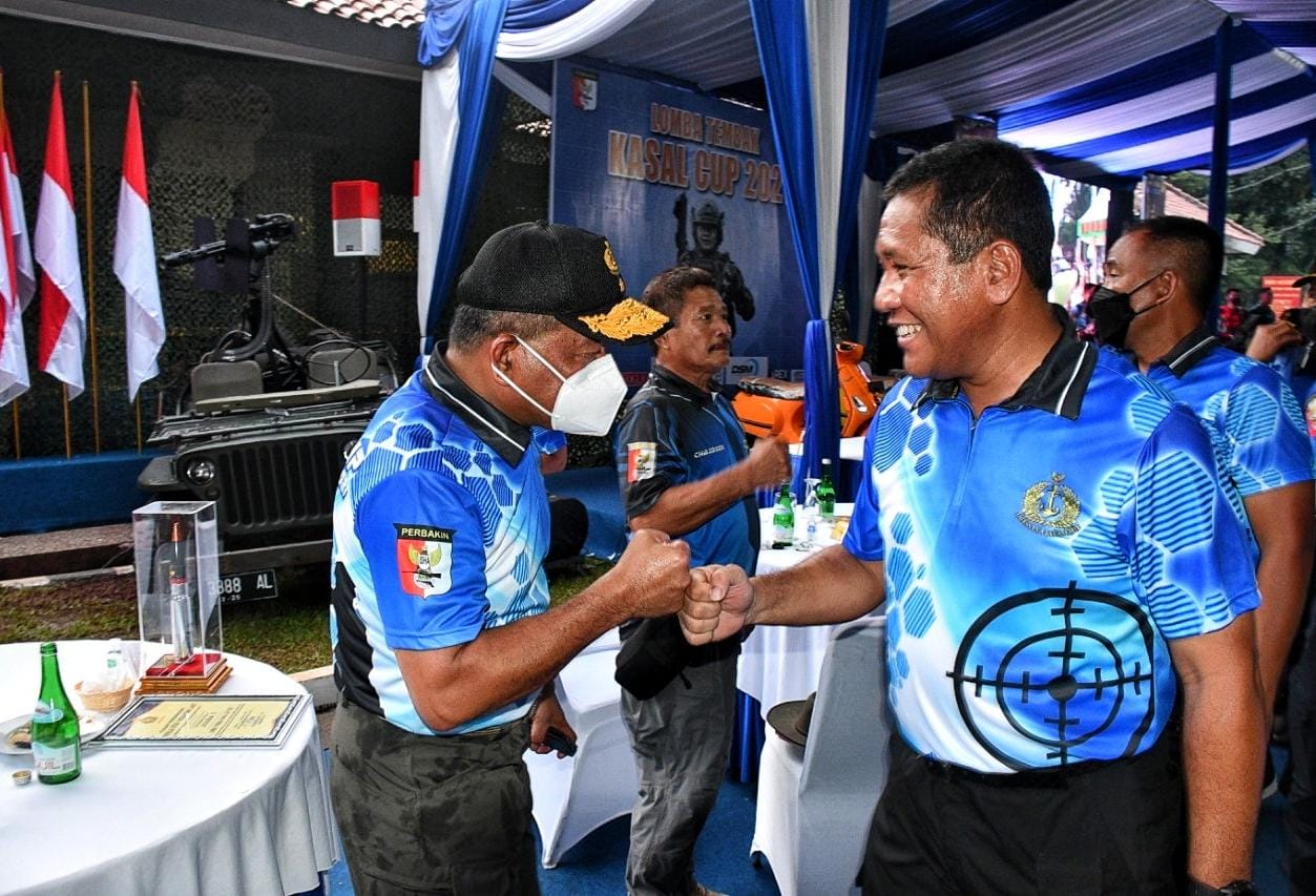 Danpasmar 1 Ikuti Penutupan Lomba Tembak Kasal Cup Tahun 2021 Pelopor