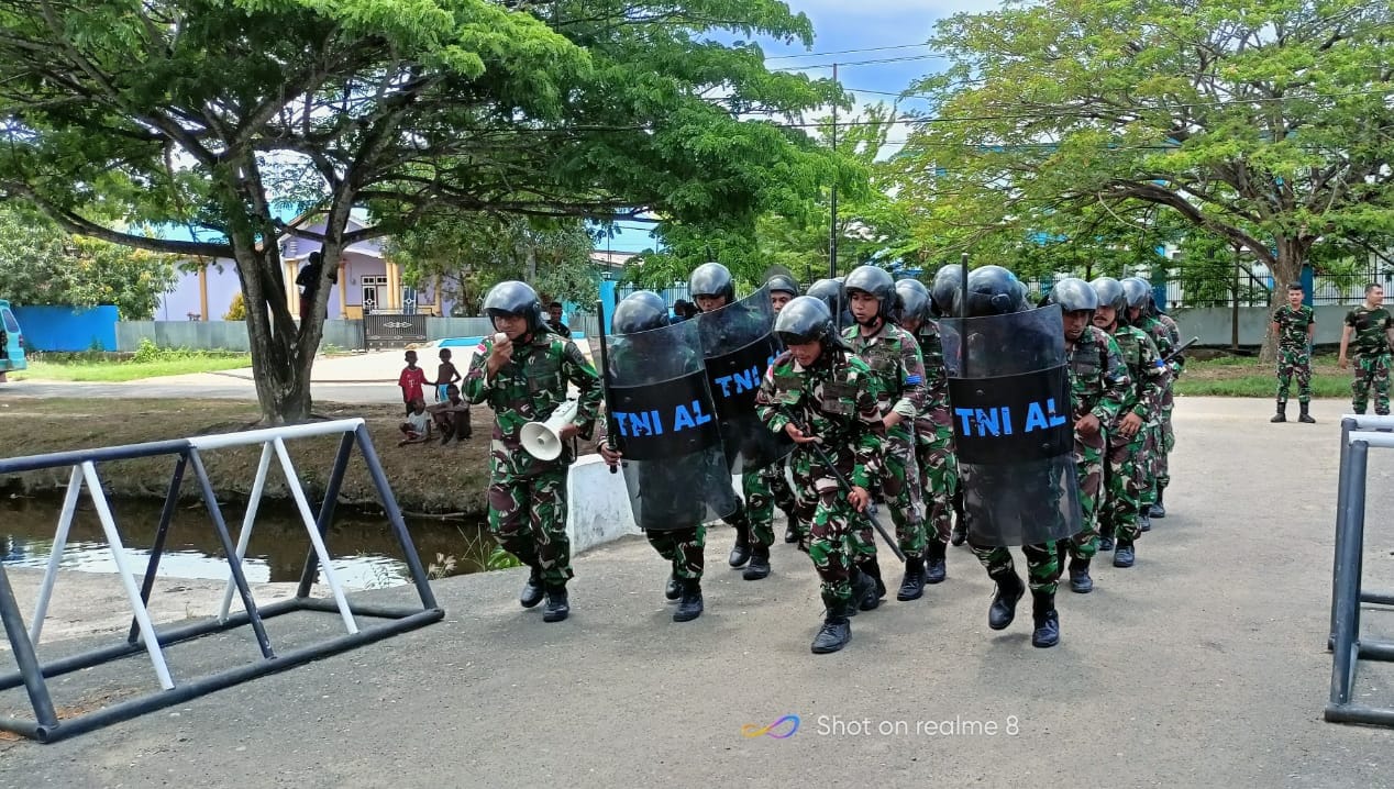 Prajurit Yonmarhanlan XI Merauke Laksanakan Latihan Hanlan Dan Phh ...