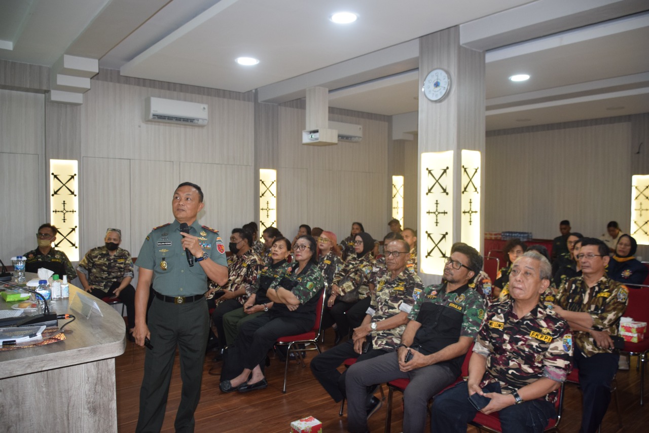 Keluarga Besar TNI Korem 151 Binaiya Punya Peranan Dalam Membangun ...