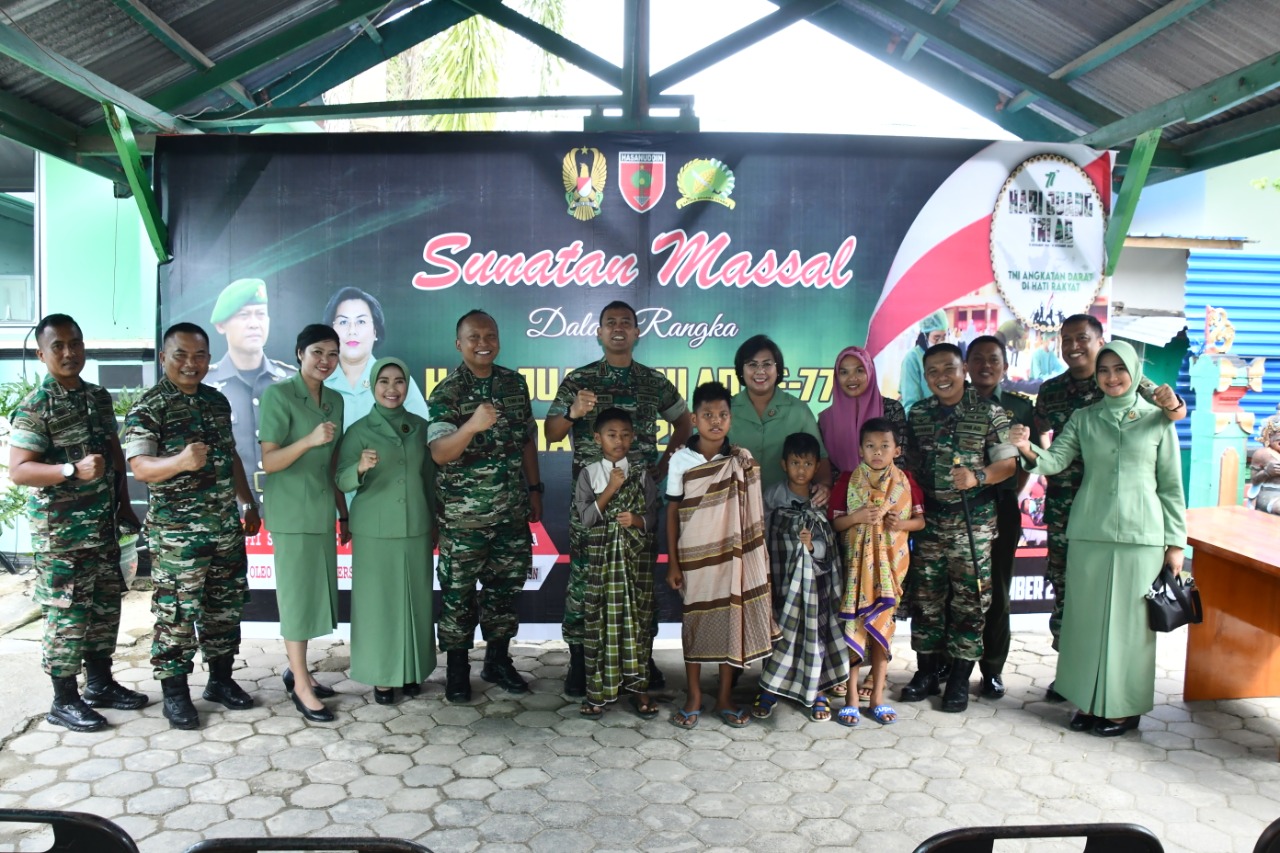 Bhakti Sosial Korem 143/HO Pada Peringatan Hari Juang TNI AD Ke 77 ...