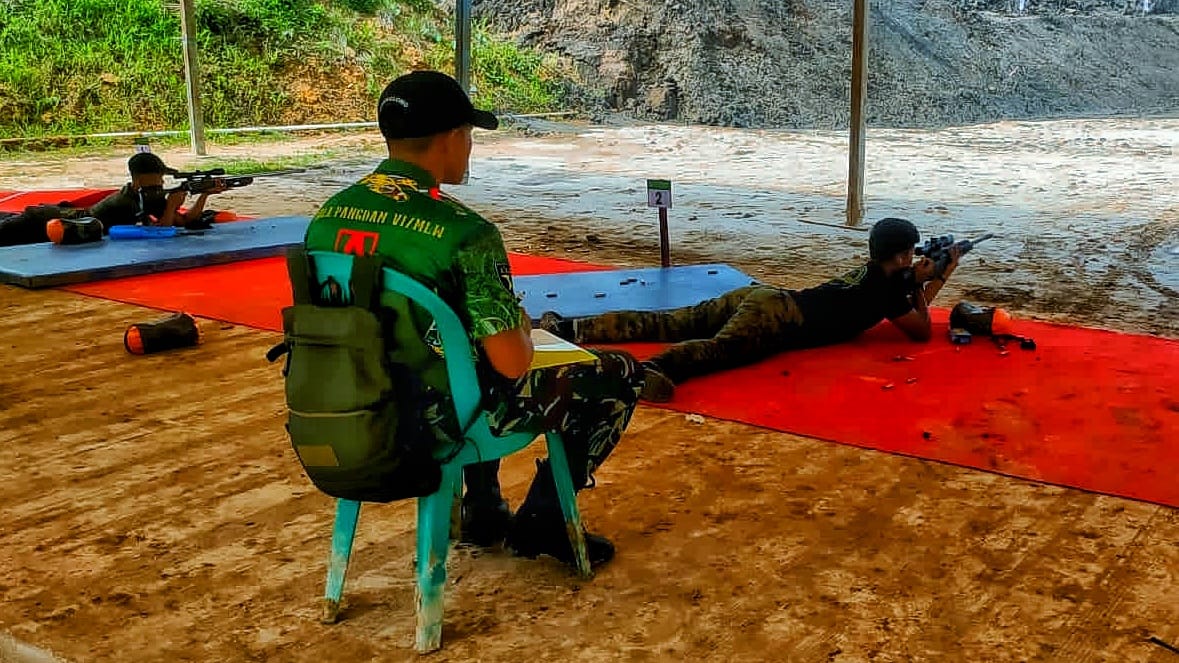 Prajurit Yontaifib 1 Mar Raih Prestasi Di Ajang Lomba Menembak Ipsc