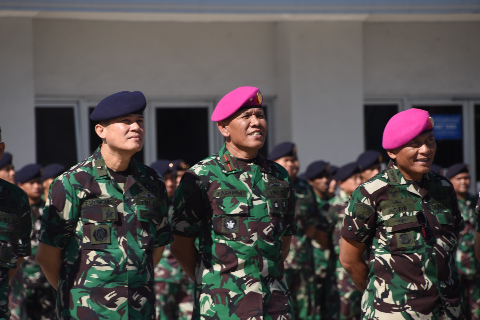 Danpasmar 1 Lepas Prajuritnya Berangkat Satgas Trisila TNI AL Tahun ...