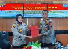 Latpraops Patuh Telabang 2025 Polres Pulang Pisau: Siapkan Personel Hadapi Operasi Kepolisian