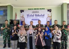 Halal Bihalal Kodim 1513/SBB, Pererat Kebersamaan dan Tegaskan Disiplin Prajurit