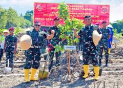 Membangunkan Lahan Tidur Pangkormar Tanam Pohon Alpukat Unggul di Pasmar 2