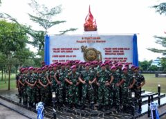 Komandan Kolatmar Resmikan Monumen 6 Tuntunan Korps Marinir di Puslatpurmar 3 Grati