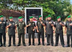 Wadan Yonif TP 865/Manewata Ikuti Ziarah TMP Piru dalam Rangka HUT ke-69 Kodam XV/Pattimura