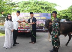 Puslatpurmar 8 Teluk Ratai Laksanakan Sholat Idul Adha 1447 H dan Salurkan Hewan Kurban kepada Masyarakat