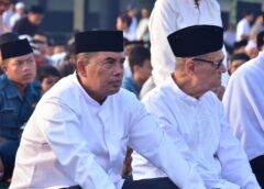 PANGKORMAR SHOLAT IDUL ADHA 1447 H BERSAMA RIBUAN MASYARAKAT DAN KELUARGA BESAR KORPS MARINIR