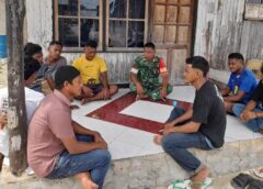 Babinsa Waesala Ajak Warga Jauhi Miras Demi Menjaga Kesehatan dan Keamanan Lingkungan