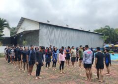 Prajurit Yonkomlek 1 Marinir Bina Kemampuan Renang Saka Bahari Jakarta Selatan
