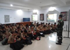 Prajurit Yonkomlek 1 Marinir Bina Saka Bahari Dengan Pengetahuan Morse