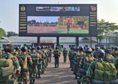 Briefing Penutupan Latihan Prajurit Korps Marinir Wilayah Barat
