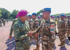 Danmenkav 2 Mar Sambut Kepulangan Satgas TNI Konga Unifil