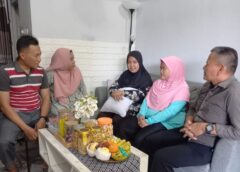 Bukti Nyata Kepedulian Sosial Satuan, Perwira Yonif 3 Marinir Laksanakan Anjangsana