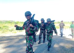 Tingkatkan Ketahanan Fisik, Prajurit Puslatpurmar 5 Baluran Laksanakan Hanmarch