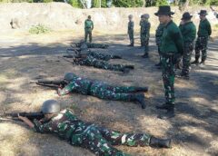 Asah Naluri Tempur, Prajurit Puslatpurmar 5 Baluran Laksanakan Menembak