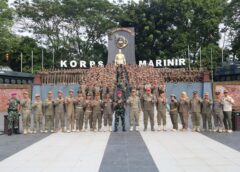 Danyonif 4 Marinir Tutup Pelatihan Pembinaan Karakter Pancawaluya Satpol PP Provinsi Jawa Barat