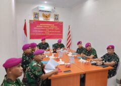 Batalyon Howitzer 1 Marinir Laksanakan Memorandum Serah Terima Jabatan