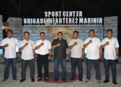 Dankolatmar Hadiri Peresmian Sport Center Brigif 2 Marinir