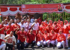 Semarakkan HUT Ke-81 RI, Kolatmar Gelar Olahraga Bersama 