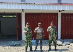 Danramil 1513-02/Taniwel Tinjau Progres Pembangunan KDKMP Desa Patahuwe