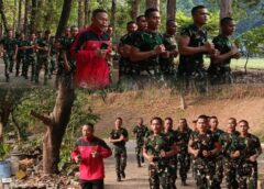Danyon Ranratfib 1 Marinir Pimpin Prajuritnya Laksanakan Olahraga