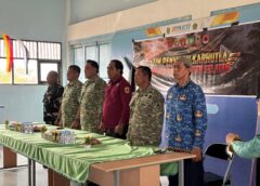 Tim Mabes TNI Edukasi Siswa DDI Batulicin Terkait Bahaya Karhutla