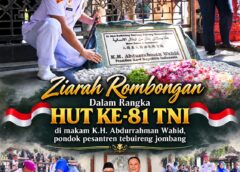 Dankolatmar Ikuti Ziarah Rombongan HUT Ke-81 TNI Tahun 2026