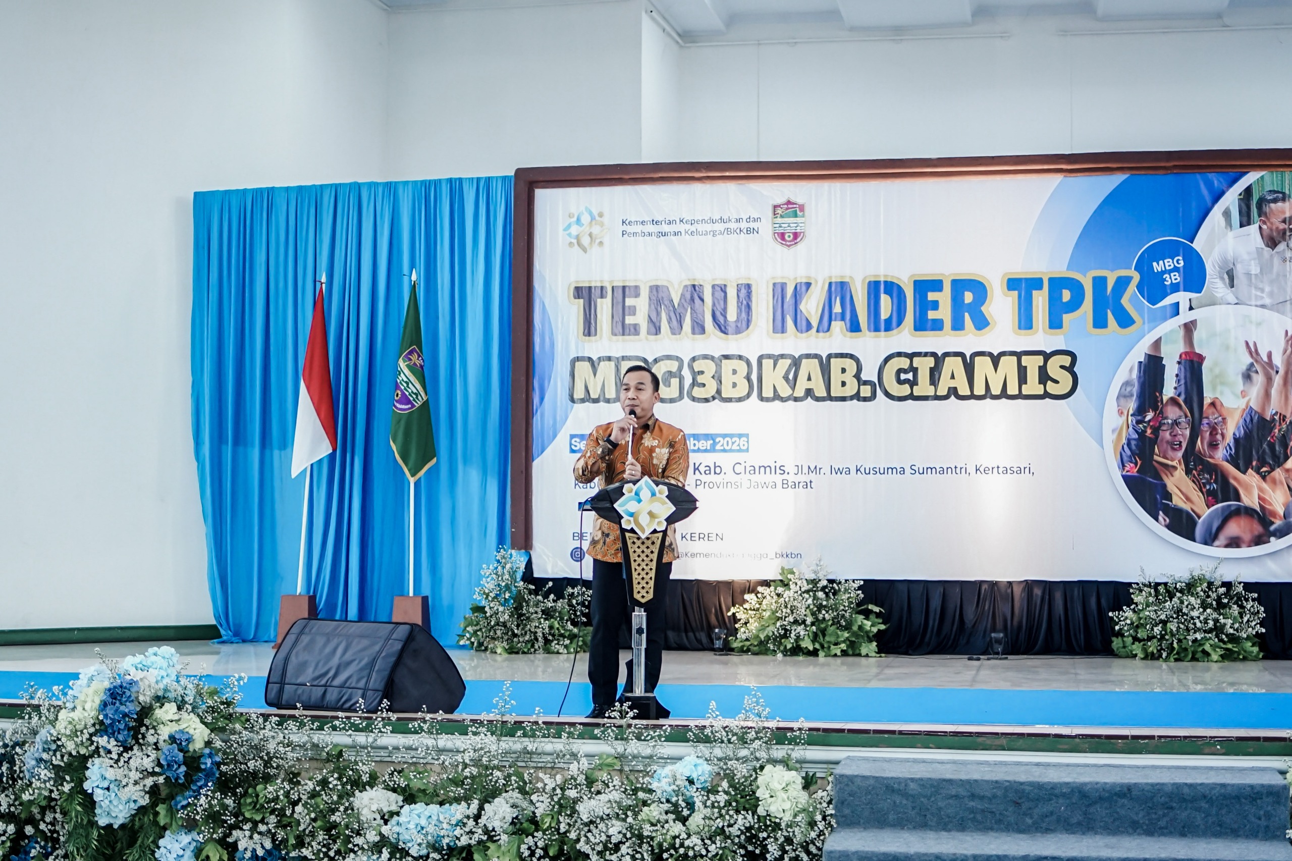 Foto:Mendukbangga Dr. H. Wihaji, S.Ag., M.Pd., Saat Memberikan Sambutan
