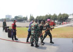 Pasmar 1 Gelar Pelatihan Penanggulangan Kebakaran