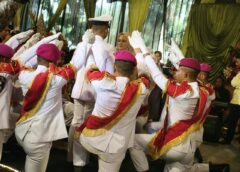 Prajurit Yonpom 1 Marinir Gelar Upacara Tradisi Hasta Pora