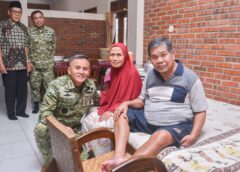 Danpasmar 1 Laksanakan Kunjungan Sosial