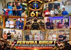 Perwira Brigif 1 Marinir Gelar Anjangsana kepada Para Pendahulu