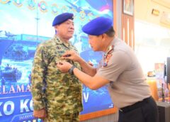 Momentum HUT Ke-81 TNI, Dankodaeral V Terima Brevet Bhayangkara Bahari Kehormatan