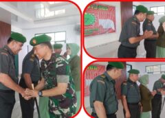 Dandim 1513/SBB Tekankan Sinergitas Tiga Pilar dan Pengabdian kepada Masyarakat dalam Sertijab Danramil Taniwel