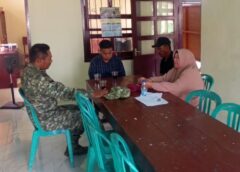 Babinsa 1513-03/Kairatu Desa Waihatu Bahas Kamtibmas, Generasi Muda, dan Bahaya Kebakaran