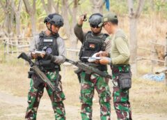 DENIPAM 2 MARINIR LAKSANAKAN HANMARS 8 KM, SETIAP CHECK POINT DIISI PERTANYAAN MATERI TRIMEDIA