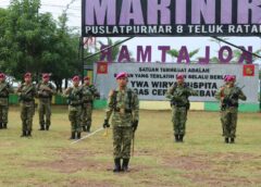 Teladani Semangat Patriotisme, Puslatpurmar 8 Teluk Ratai Gelar Upacara Sumpah Pemuda