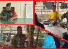 Babinsa Niwelehu Ajak Warga Jaga Kamtibmas dan Kebersihan Lingkungan