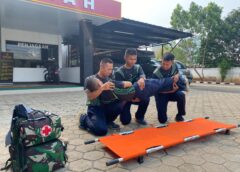 Prajurit Yonkes 1 Marinir Asah Kesiapan Penanganan Medis Kritis