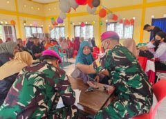 Prajurit Satgas Pulau Terluar Pasmar 1 Laksanakan Bakti Sosial TNI di Ujung Utara Indonesia