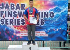 Atlet Denipam 1 Marinir Raih Empat Medali Emas di Jabar Finswimming Series 2026
