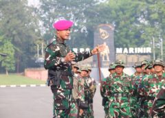 Danyonif 4 Marinir Pimpin Penutupan Latihan Motoris PK Pasmar 1