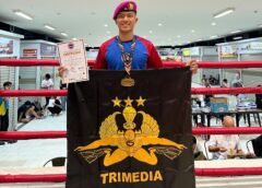 Prajurit Denipam 1 Mar Raih Emas Pada Tangerang Kickboxing Open Championship 2026